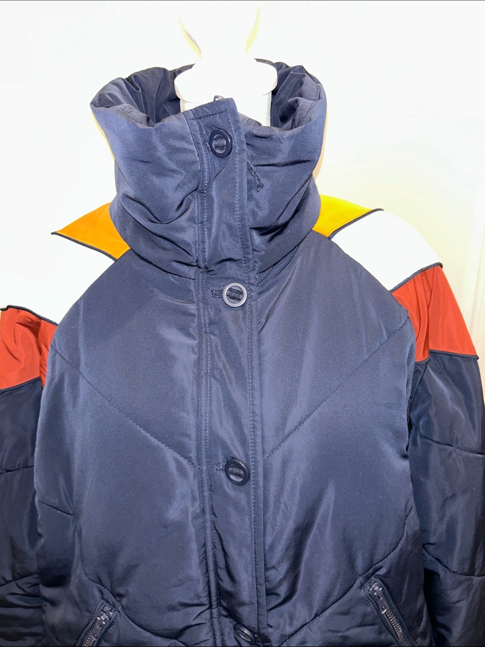 Free People Heidi Ski Cropped Puffer Jacket Size Small - Picture 8 of 11